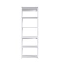 Ver imagem 5 de Estante Livreiro Branca com 5 Prateleiras 60x45x183cm Closet Organizador Multiuso