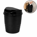 Ver imagem 4 de Lixeira de Pia Cozinha 4L Plástico Tampa Vai Vem Preto Yeet