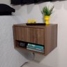 Compartimento Secreto em Mesa de Cabeceira c/ Abertura Lateral Mão Direita e Trava Oculta Madeirado - 2