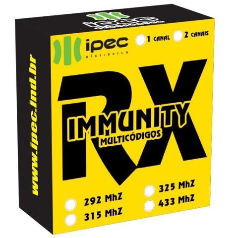 Receptor de Controles Remotos Rx Immunity Ipec - 433 Mhz