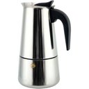 Ver imagem 1 de Cafeteira Italiana Inox Serve 6 Xícaras Design Sofisticado
