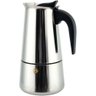 Cafeteira Italiana Inox Serve 6 Xícaras Design Sofisticado - 1