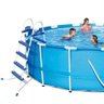 Escada Dupla 122 Cm Bestway Para Piscina Inflável E Estrutural - 1