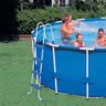 Escada Dupla 122 Cm Bestway Para Piscina Inflável E Estrutural - 2