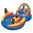 Ver imagem 2 de Piscina Inflável Playground Arco Iris 227 Litros - Intex