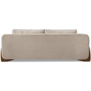 Ver imagem 6 de Sofa Jolie 3 Lugares 230cm Pes Boomerang Linho 215 Areia Ezz