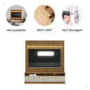 Ver imagem 3 de Rack com Painel para TV até 75 Polegadas com LED 2 Nichos 2:Natoffwh