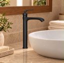 Ver imagem 3 de Torneira Egyto Preta Alta Aço Inox 304 Premium Goldenx