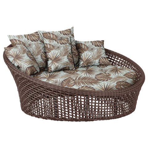 Chaise Hungria Alumínio Pintura Preta Corda Náutica E6 Trama Original