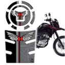 Ver imagem 1 de Kit Protetor Tanque Bocal Resinado Bros 160 25/26 Cinza