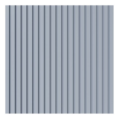 Painel Ripado Laminado 10cm Eva Autocolante Play Azul 10 MT