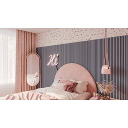 Painel Ripado Laminado 10cm Eva Autocolante Play Azul 10 MT - 5