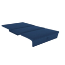 Ver imagem 2 de Sofá Cama Malu (s/ Braços) - Veludo Azul 433