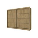 Ver imagem 3 de Guarda Roupa Casal 100% Mdf 2 Portas 6 Gavetas - Sevilha-amêndoa