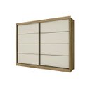 Ver imagem 4 de Guarda Roupa Casal 100% Mdf 2 Portas 6 Gavetas - Sevilha-amêndoa