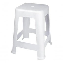 Kit 4 Banqueta Mor Bela Vista - Branco Suporta até 120 Kg - 5