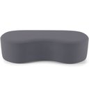 Ver imagem 5 de Puff Decorativo Orgânico para Living Quarto 140cm Orbit W01 Suede Cinza - Lyam Decor