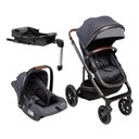Ver imagem 5 de Travel System Massimo Trio Isofix Profundo Cinza - de 0 Meses a 22 kg Infanti