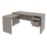 Mesa para Escritório em L com 3 Gavetas Me4106  - 5