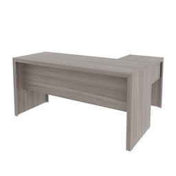 Mesa para Escritório em L com 3 Gavetas Me4106  - 9