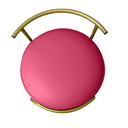 Ver imagem 7 de Kit 2 Banqueta para Penteadeira Quarto Base de Ferro Corino:pink
