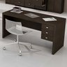 Mesa para Escritório com 3 Gavetas Me4113 Tecno Mobili - 1