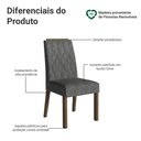 Ver imagem 4 de Kit 2 Cadeiras de Jantar 4256 com Espaldar Rustic/silver Madesa