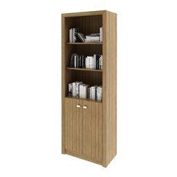 Armário Alto para Escritório 171,5x60cm com 2 Portas e 5 Prateleiras ME4110 - 3