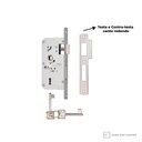 Ver imagem 5 de Fechadura Pado Concept 407 Cromado Canto Redondo 40mm Interna Gorja