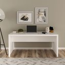 Ver imagem 1 de Escrivaninha Mesa Escritório ME4109 163cm Branco