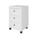 Ver imagem 5 de Gaveteiro 38,5x60,5cm com 3 Gavetas e Rodízio ME4108 Branco