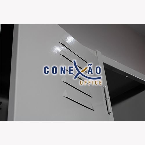 Armário Roupeiro De Aço Vestiário Academia 12 Portas Locker Cinza - 16