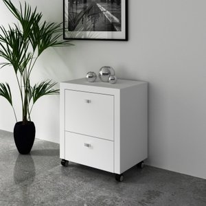 Gaveteiro 2 Gavetas com 1 Gaveta para Pasta Suspensa Me4112