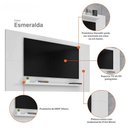 Ver imagem 4 de Painel para Tv Esmeralda 1.58 Branco - Casa D Móveis