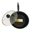 Ver imagem 3 de Frigideira Antiaderente 26cm 3l Preta Tampa de Vidro Belmar