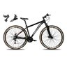 Bicicleta Aro 29 Absolute Nero 5 Alumínio 24v Câmbios Shimano Garfo Suspensão Pneu Faixa - Preto - 1