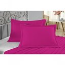 Ver imagem 4 de Porta Travesseiro Matelado Nobre 1 Peça Malha 100% Algodão - Pink