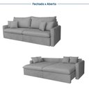 Ver imagem 5 de Sofá Cama Retrátil e Reclinável 260cm Colibri CabeCasa MadeiraOriginals