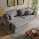 Ver imagem 1 de Sofá Cama Retrátil e Reclinável 260cm Colibri CabeCasa MadeiraOriginals