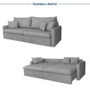 Ver imagem 5 de Sofá Cama Retrátil e Reclinável 260cm Colibri CabeCasa MadeiraOriginals