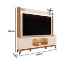 Ver imagem 2 de Home Maceio 1.98 Off White Amêndoa Mobler