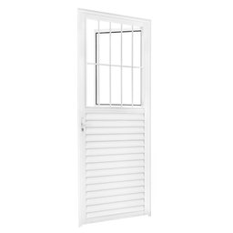 PORTA POSTIGO BRANCO - L25 2,10 X 0,80 ESQUERDA - 2