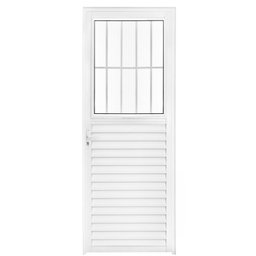 PORTA POSTIGO BRANCO - L25 2,10 X 0,80 ESQUERDA - 1