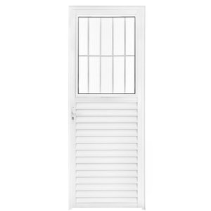 PORTA POSTIGO BRANCO - L25 2,10 X 0,80 ESQUERDA