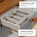 Ver imagem 6 de Balcão Pequeno Cozinha Positano New 100% MDF 3 Gavetas