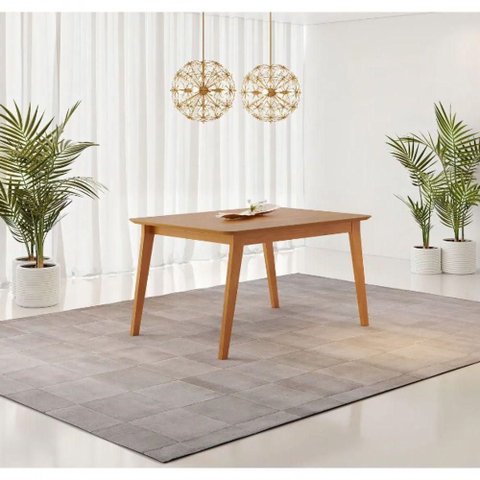 Mesa de Jantar Elegance JCM Movelaria Cinamomo 1,60 m