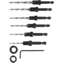 Ver imagem 1 de Jogo Brocas C/ Escariador 7/64'' À 1/4'' 8 Pçs Vonder