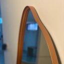 Ver imagem 3 de Espelho Orgânico Corpo Inteiro 150cm com Moldura em Alumínio:bronze
