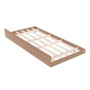 Ver imagem 3 de Cama de Solteiro Auxiliar para Colchão 88 x 188cm Multimóveis VCR35012 Amêndoa