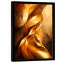 Ver imagem 5 de Quadro Decorativo Abstrato Dourado Fundo Metal